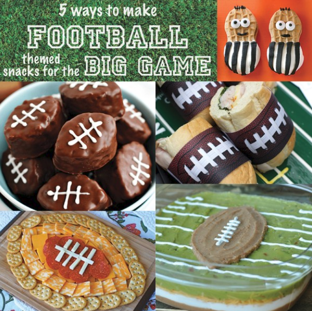 Football themed snack ideas