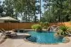 Swimming pool maintenance gunite pool