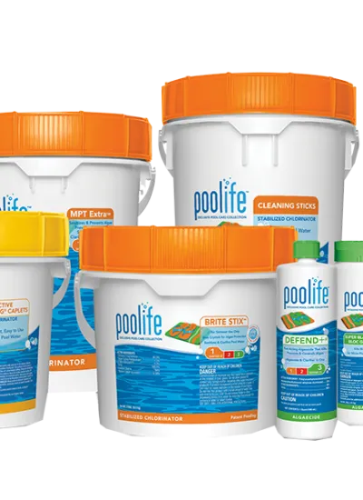 Poolife products - Cleaning Sticks, Active Cleaning Caplets, Brite Stix, MPT Extra