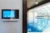 Smart home control panel for indoor swimming pool management